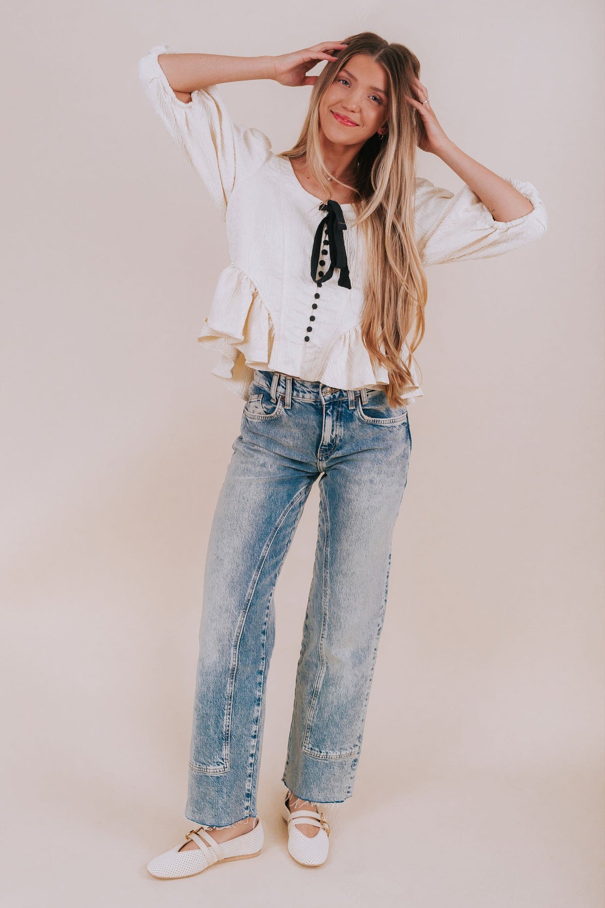 FREE PEOPLE - Pamela Bow Top