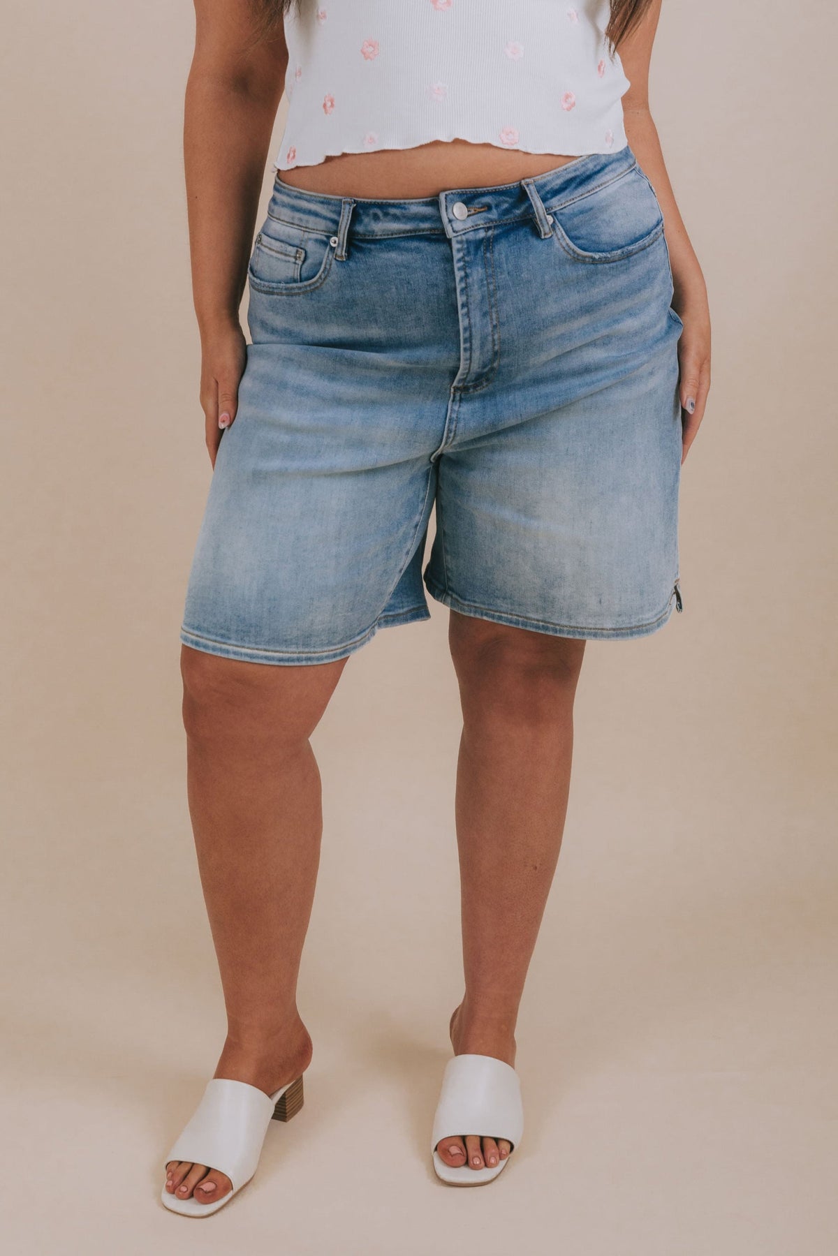 PLUS SIZE - The Wait Is Over Shorts