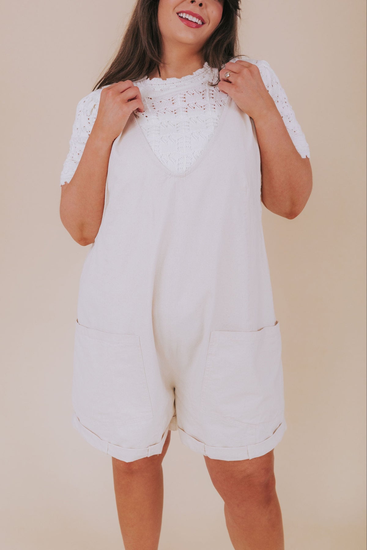 PLUS SIZE - Keep It Simple Romper