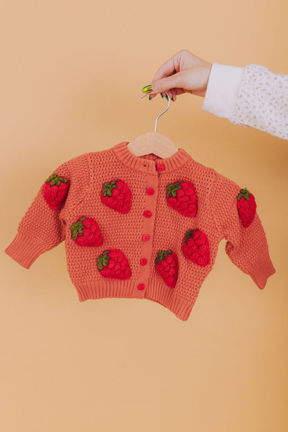 BABY - Berry Nice Day Cardigan
