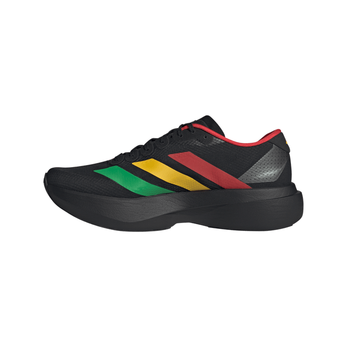 adidas Adizero Evo SL x Bob Marley Running Shoes | Core Black / Green / Yellow / Red | Men's