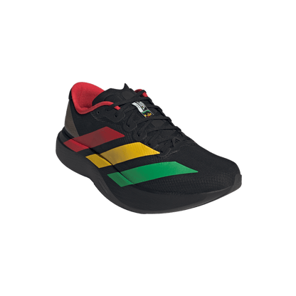 adidas Adizero Evo SL x Bob Marley Running Shoes | Core Black / Green / Yellow / Red | Men's