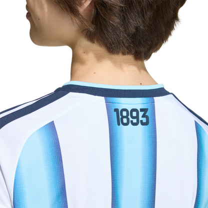 adidas Argentina 26 Home Jersey | Ice Blue/White | Kid's