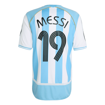 Argentina Home Jersey 2006 Messi | Light Blue / White | Men's
