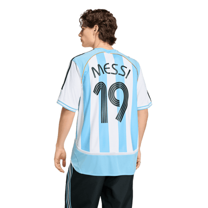 Argentina Home Jersey 2006 Messi | Light Blue / White | Men's