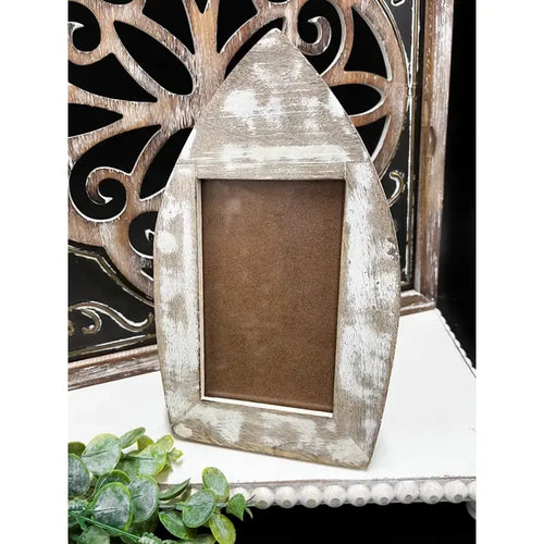 Boat Shaped Wooden Frame