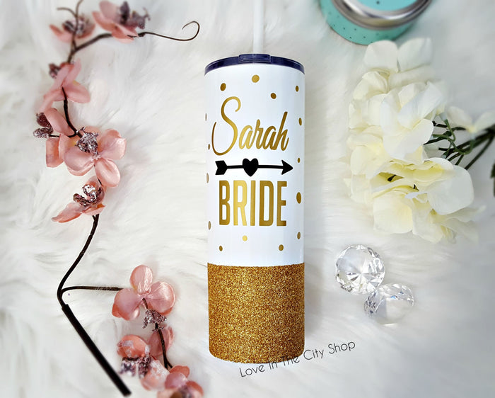 Bride Metal Tumbler - love-in-the-city-shop