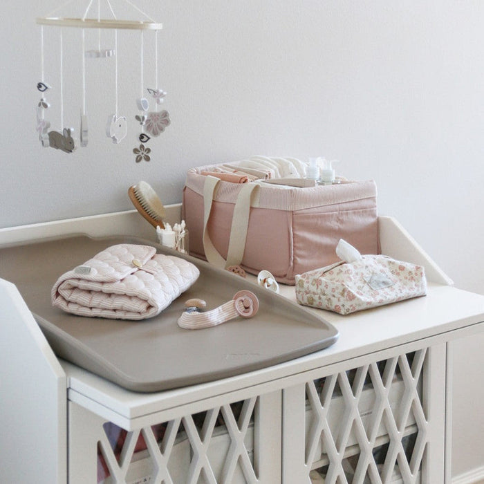 Cam Cam Copenhagen – Diaper Caddy – Classic Stripes Rose