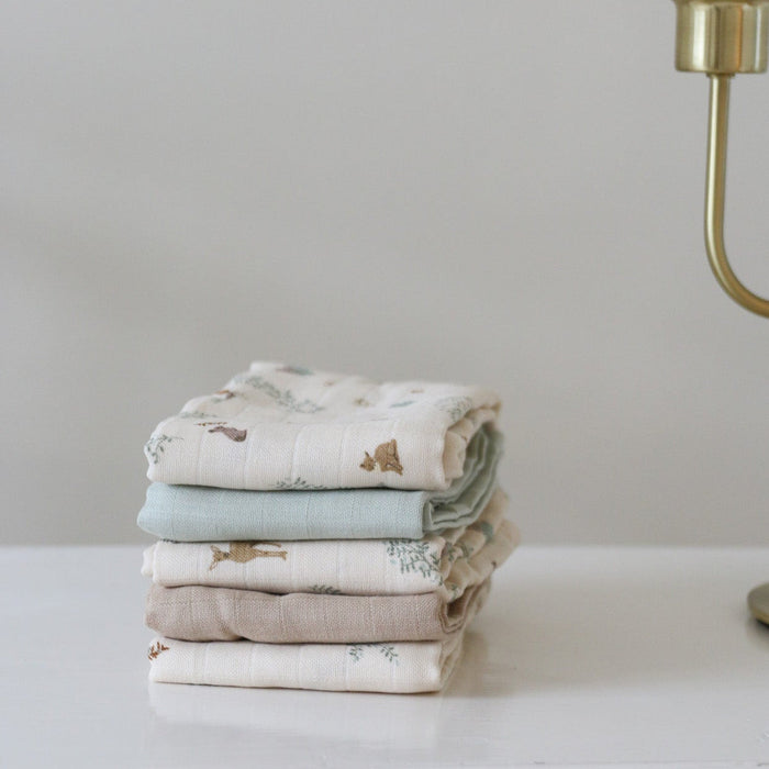 Cam Cam Copenhagen – Muslin Cloths 3-Pack – Woodland
