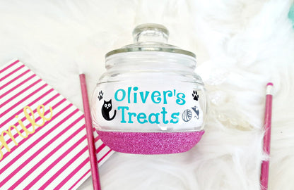 Cat Treat Jar - love-in-the-city-shop