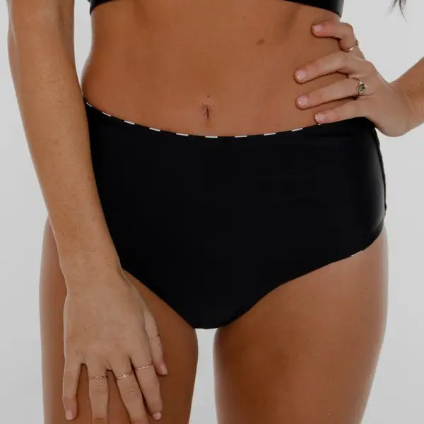 Claudia Mid Rise Reversible Bottoms