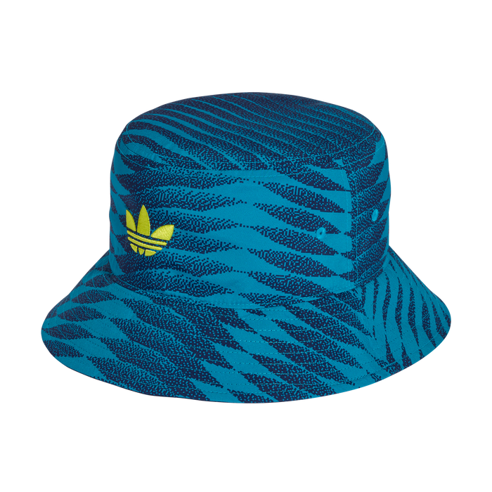 adidas Colombia 26 Bucket Hat | Mystery Petrol / Team Navy Blue / Solar Yellow