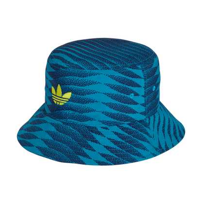 adidas Colombia 26 Bucket Hat | Mystery Petrol / Team Navy Blue / Solar Yellow