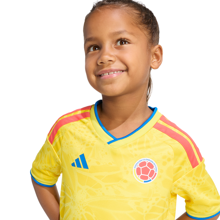 adidas Colombia 26 Home Mini Kit | Yellow / Royal Blue | Kid's
