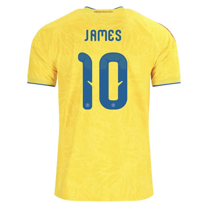 adidas Colombia 26 James Home Jersey | Yellow | Men's