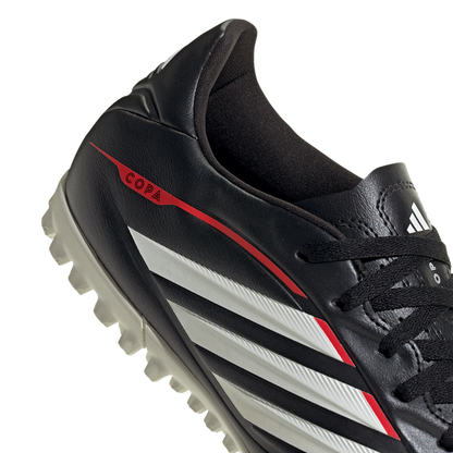 adidas COPA PURE IV CLUB Turf Soccer Cleats | Core Black / Carbon | Men's