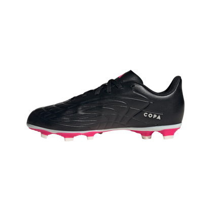adidas Copa Pure.4 FxG Soccer Cleats | Core Black / White / Beam Pink | Kid's