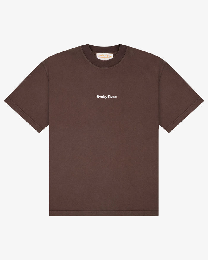 Cotton Tee - Brown