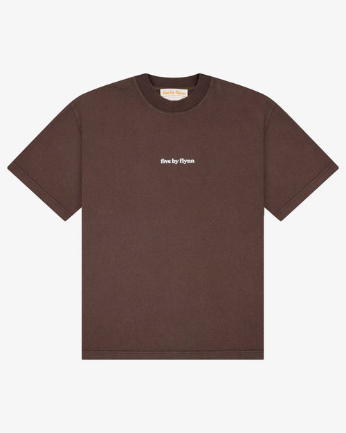 Cotton Tee - Brown