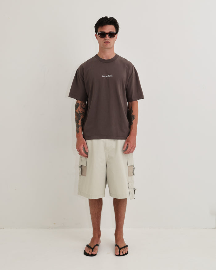 Cotton Tee - Brown