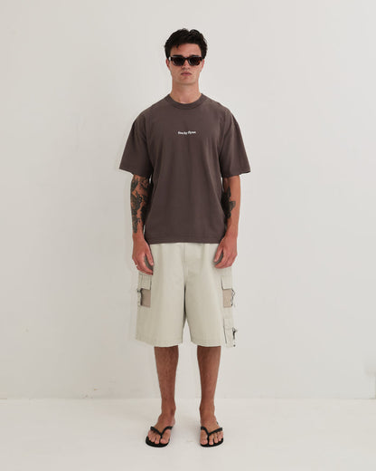 Cotton Tee - Brown
