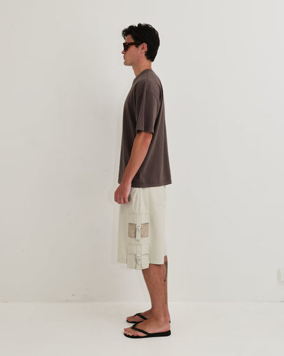 Cotton Tee - Brown