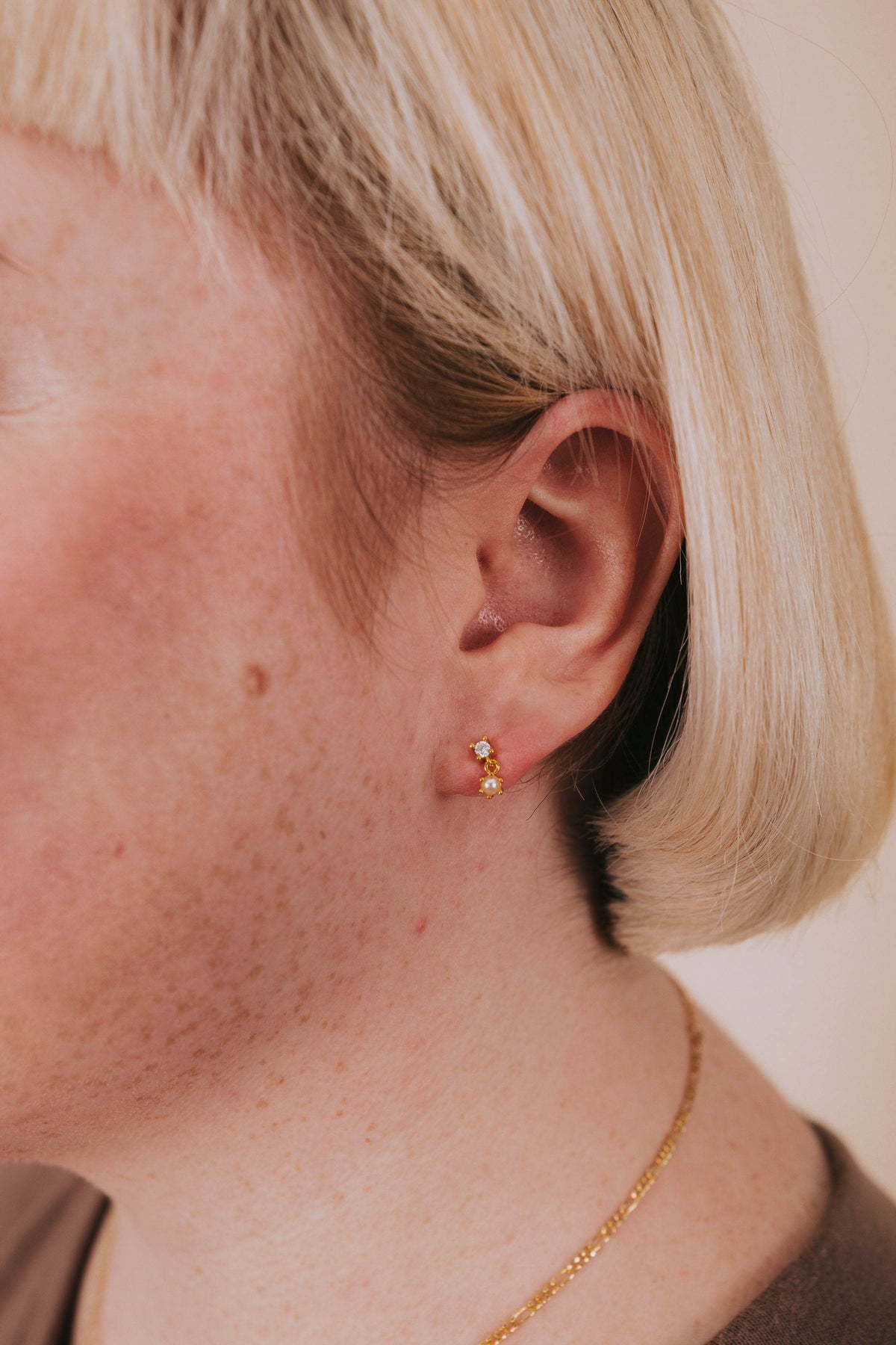Achieving Earrings - 14K Gold Plated