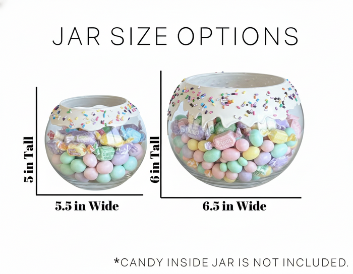 Custom Candy Pieces Glass Candy Bowl