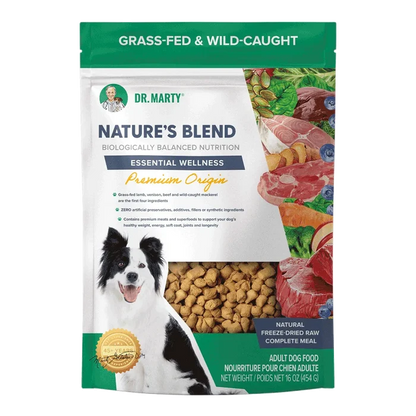 Dr. Marty's Nature's Blend Essential Freeze Dried Beef & Venison Dog 16 oz