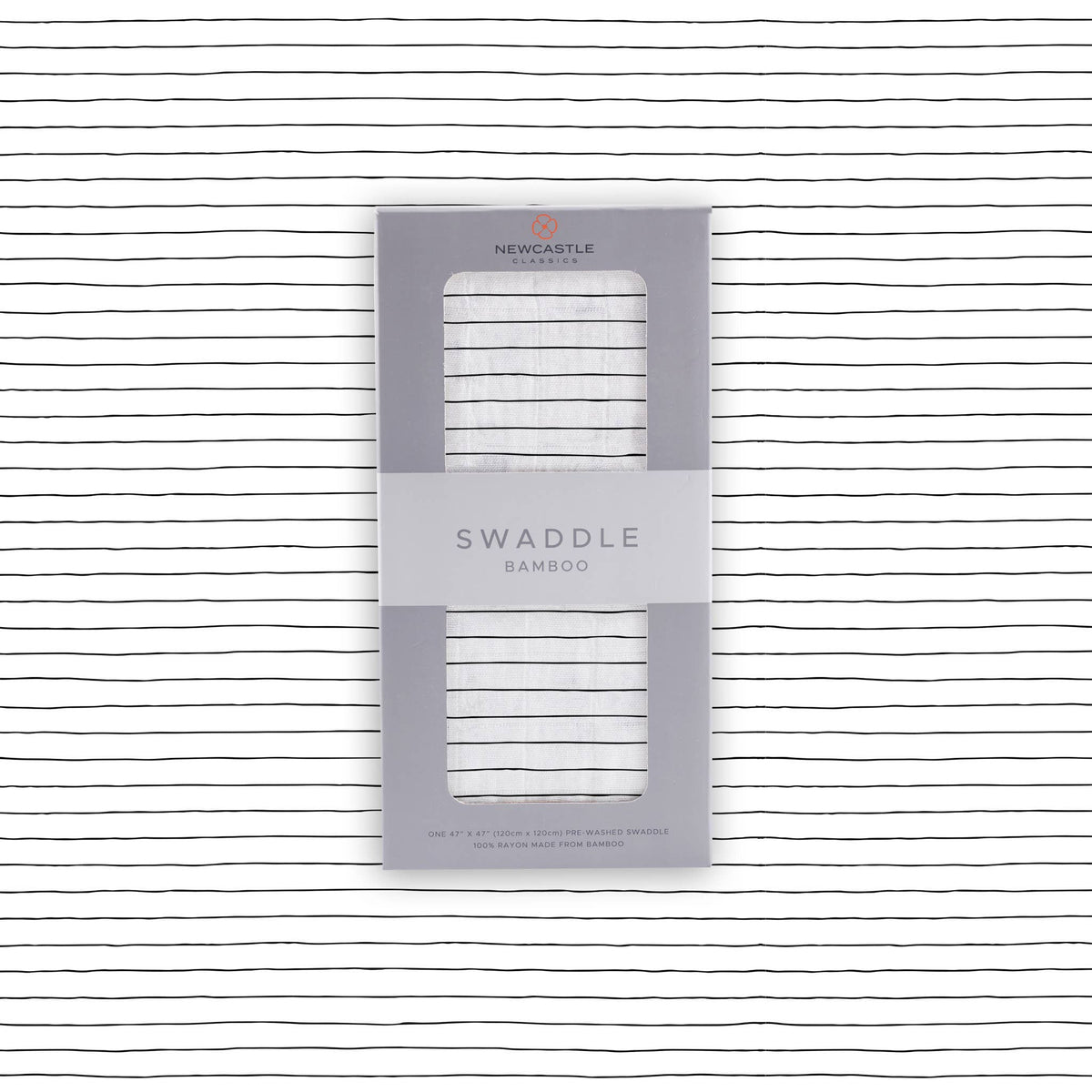 BABY - Pencil Stripe Bamboo Swaddle
