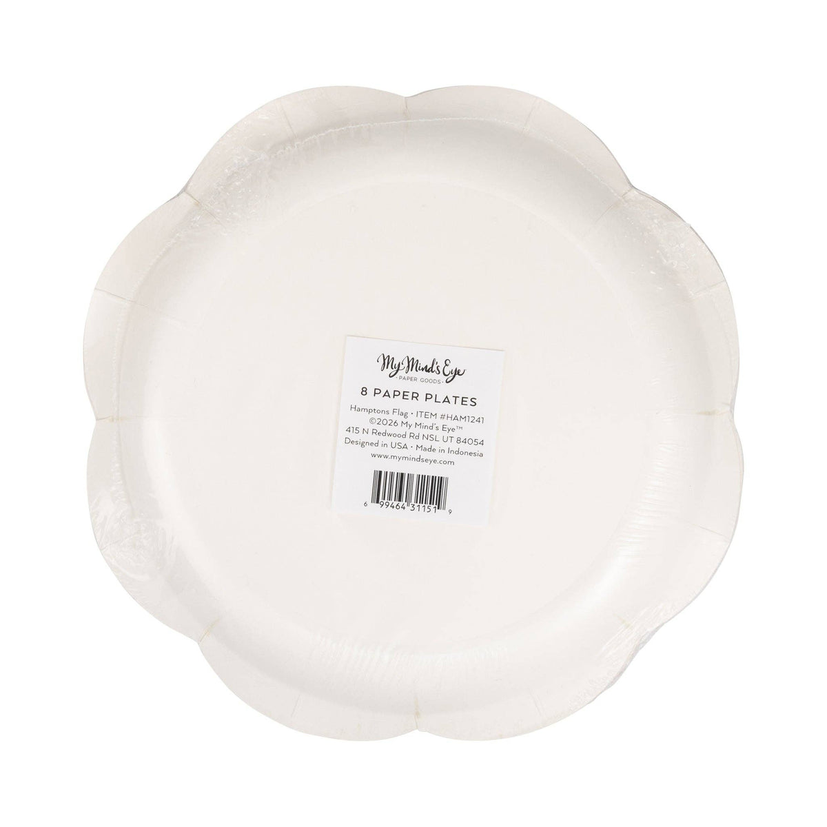 Flag Paper Plates - 8"