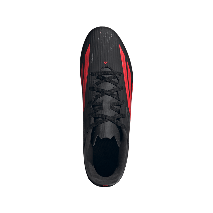 adidas F50 CLUB FG/MG Soccer Cleats | Core Black / Lucid Red / Core Black | Men's
