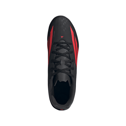 adidas F50 CLUB Turf Soccer Cleats | Core Black / Lucid Red | Men's