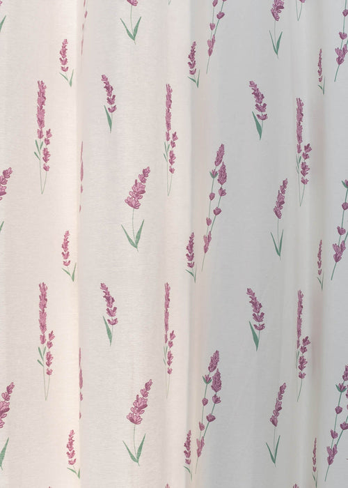 Fields printed cotton Fabric - Lavender