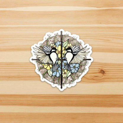 PinkPolish Design Stickers "Finding Direction" Die Cut Vinyl Sticker