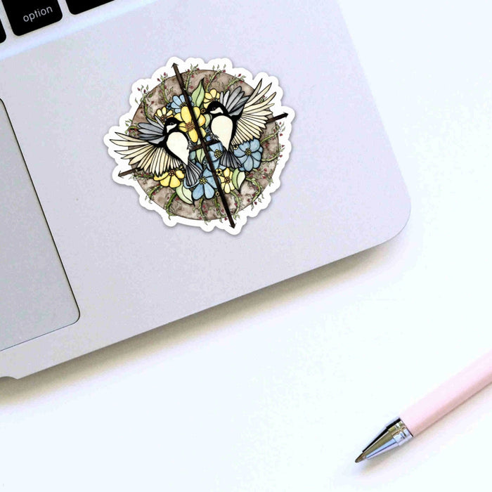 PinkPolish Design Stickers "Finding Direction" Die Cut Vinyl Sticker