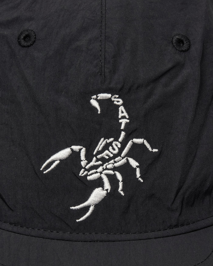 Satisfy Flitesilk 5 Panel Pinch Cap Matte Black Scorpion Hats Caps 31025-00040 00040