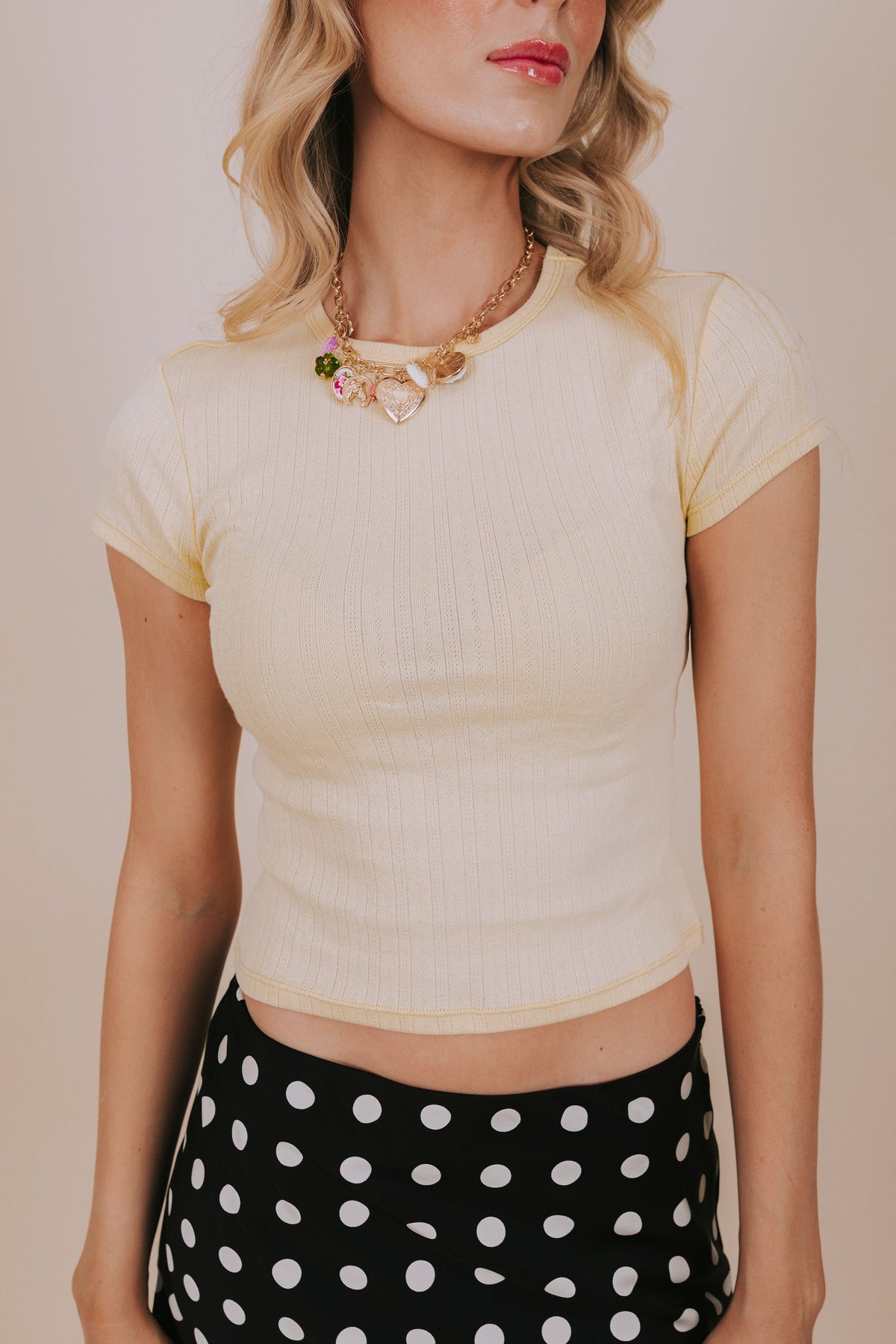 FREE PEOPLE - Wait A Minute Baby Tee