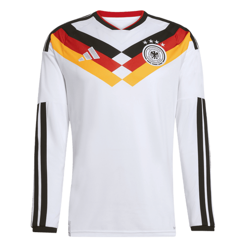 adidas Germany 26 Home Long Sleeve Jersey | White | Men's