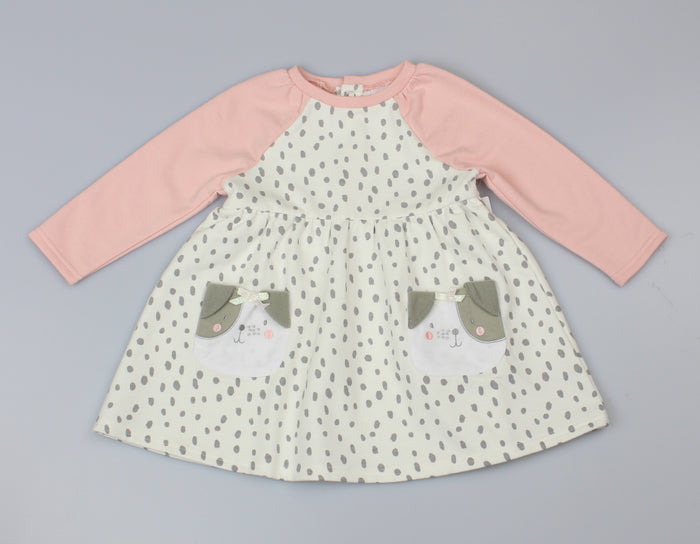 Girls Baby Corduroy Puppy Dress & Top With  6-24 Months-WF1786