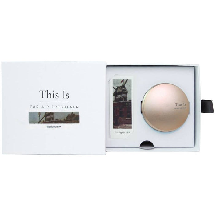 Gold Car Diffuser (Flower House)