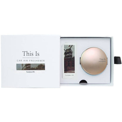 Gold Car Diffuser (Flower House)
