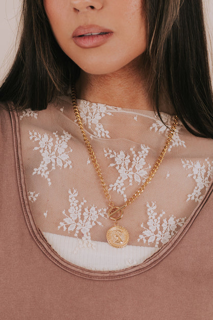 Keep You Guessing Necklace