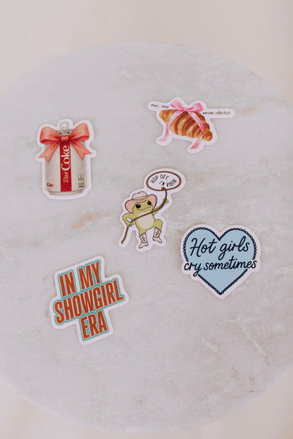 Hop Off, I'm Vibin' Sticker