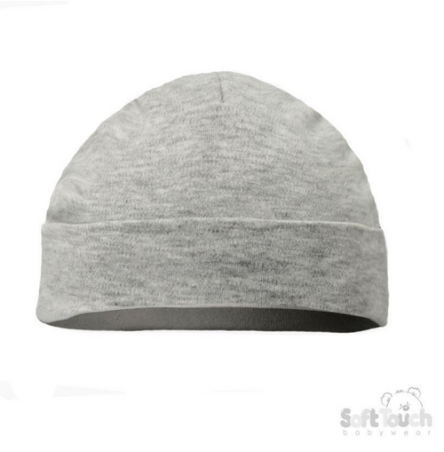 Infants Plain Grey Hats No. H9-G