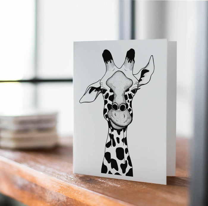 PinkPolish Design Note Cards "Irritated" Handmade Notecard
