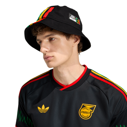 adidas Jamaica 26 x Bob Marley Away Jersey | Black | Men's
