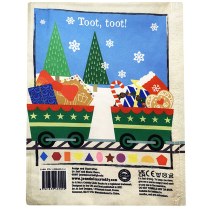 Jo & Nic's Crinkly Cloth Books - Christmas Shapes