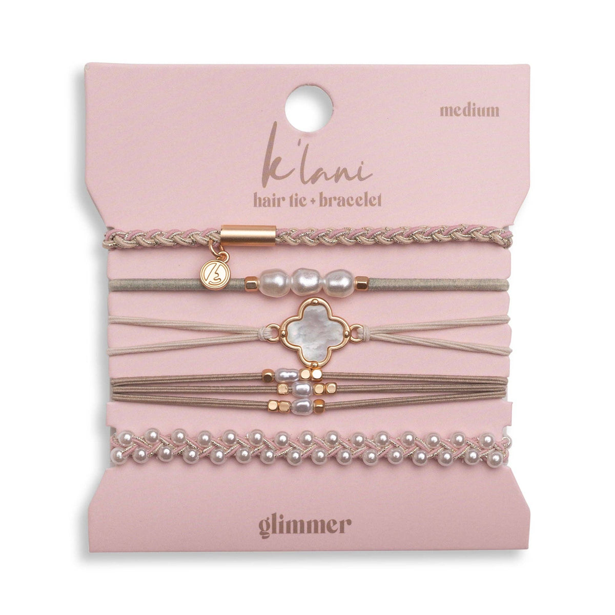 K'LANI - Glimmer Hair Tie Bracelets
