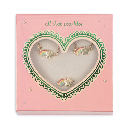 Konges Slojd - Jewellery Set - Rainbow Star